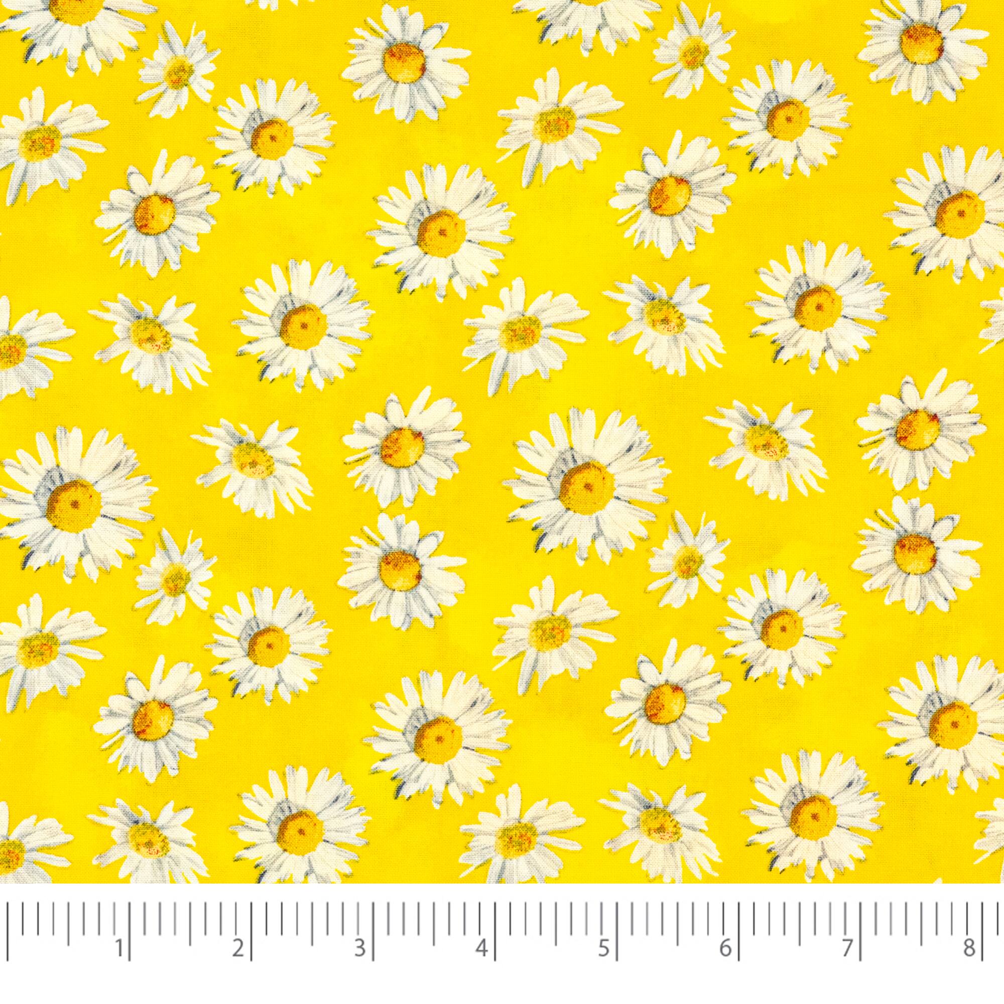 SINGER Daisy And Lemon 100% Cotton 5 Pieces Bundle
